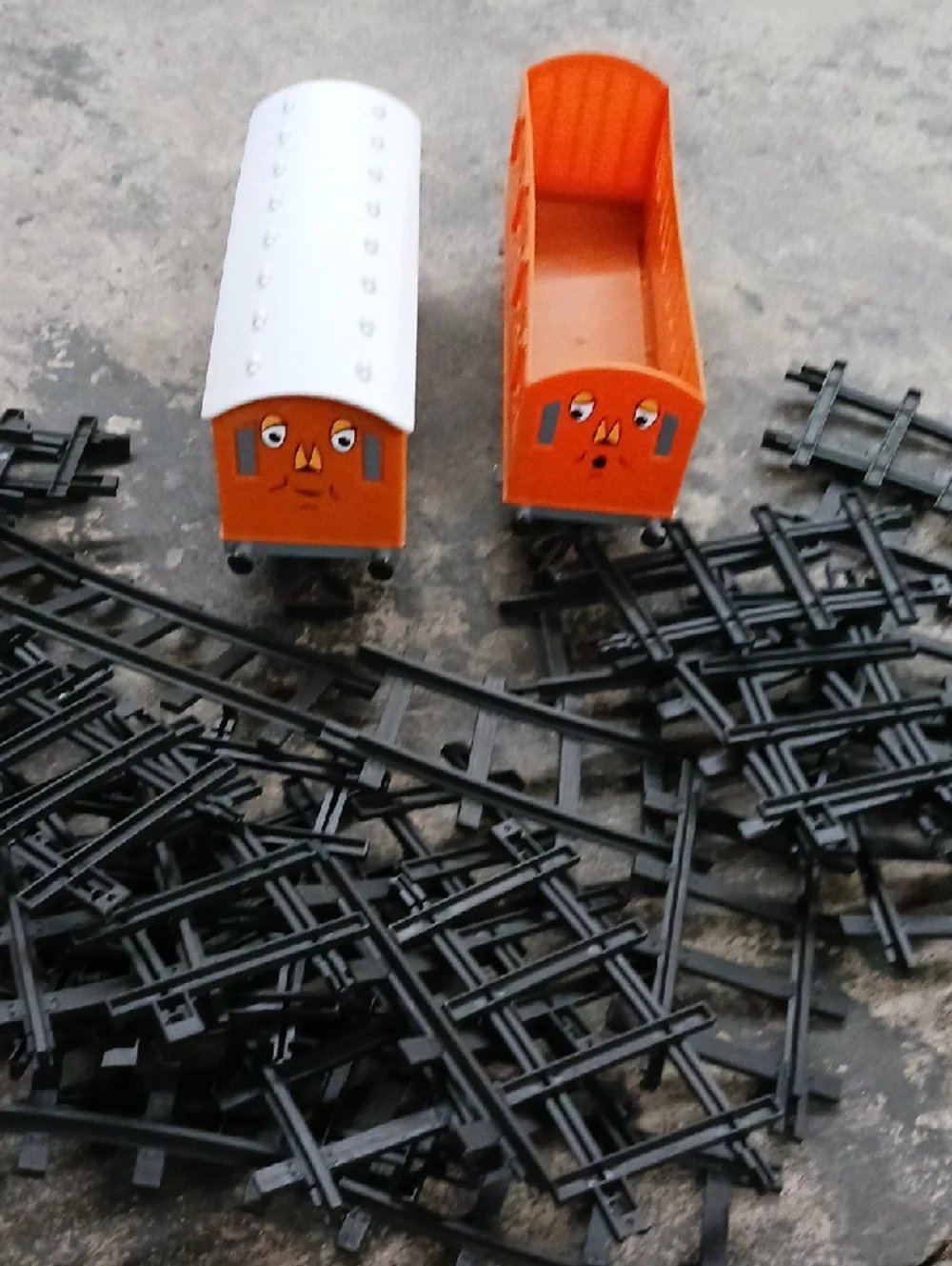 Lot Of Gullane 2019 Annie and Clarabel from the Thomas & Friends Lot With Tracks